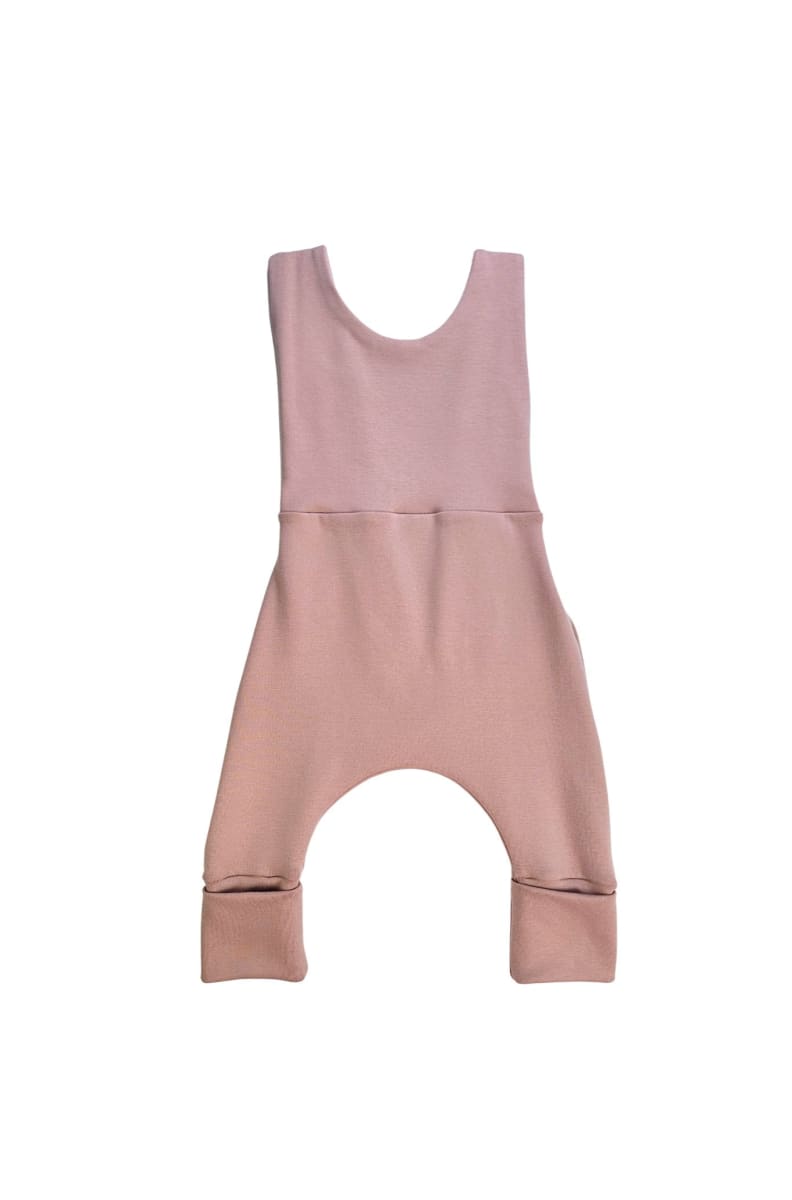 Grow With Me Overalls - Strawberry Milkshake