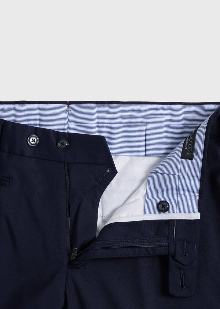 All Year Basic Wool Dress Trouser - Navy