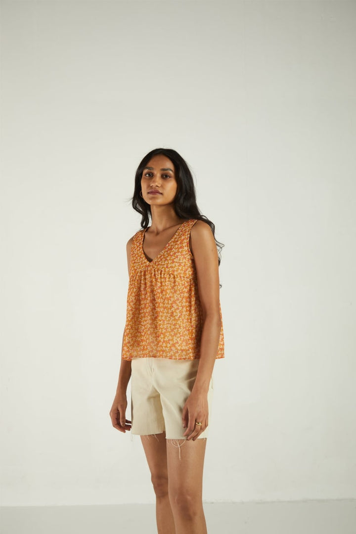 In The Summer Time Top - Dizzy Mustard