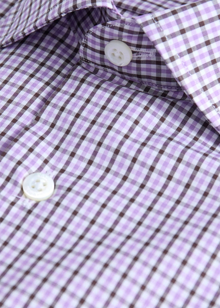 Cotton Classic Fit Sport Shirt - Lavender