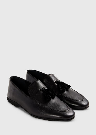 Hope Leather Slip-On - Black