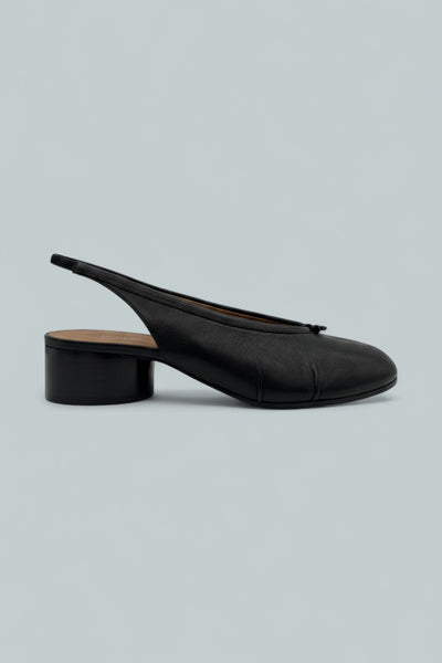 Tabi New Ballerina Slingbacks - Black