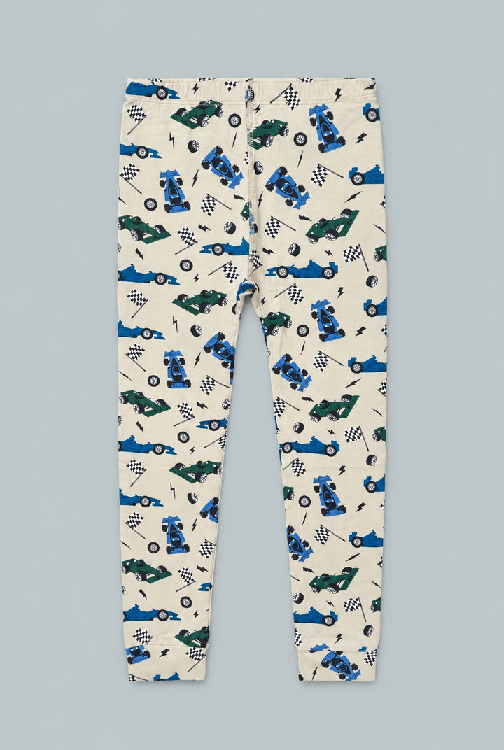 Big Kid Pajama - Race Cars