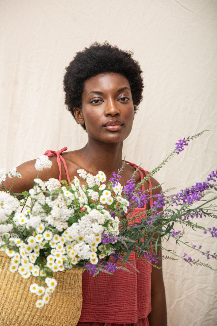 Janis Organic Cotton Top - Rose