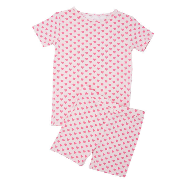 Summer PJ - Pink Hearts - Pajamas