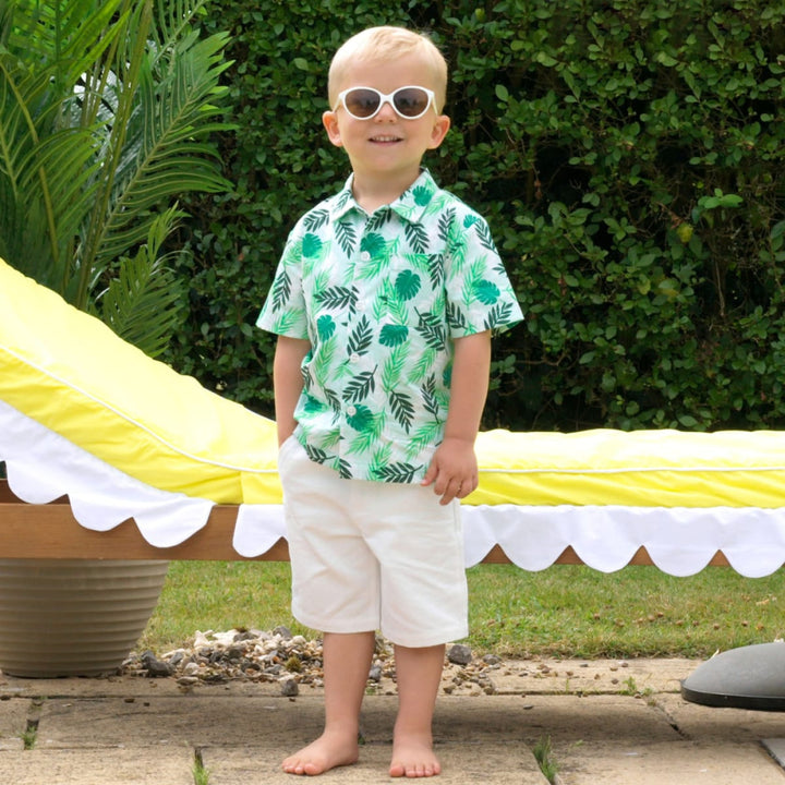 Palm Tree Shirt - Button Down Shirt