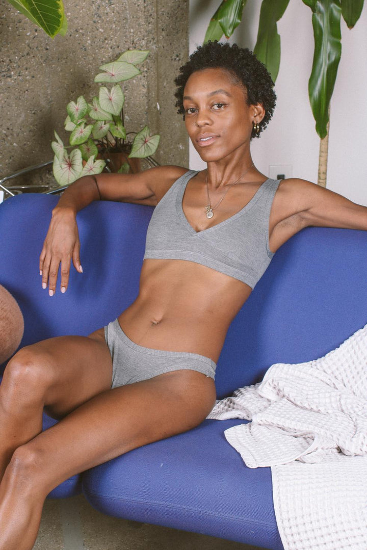 Palmer Thong - Grey - FINAL SALE - Underwear