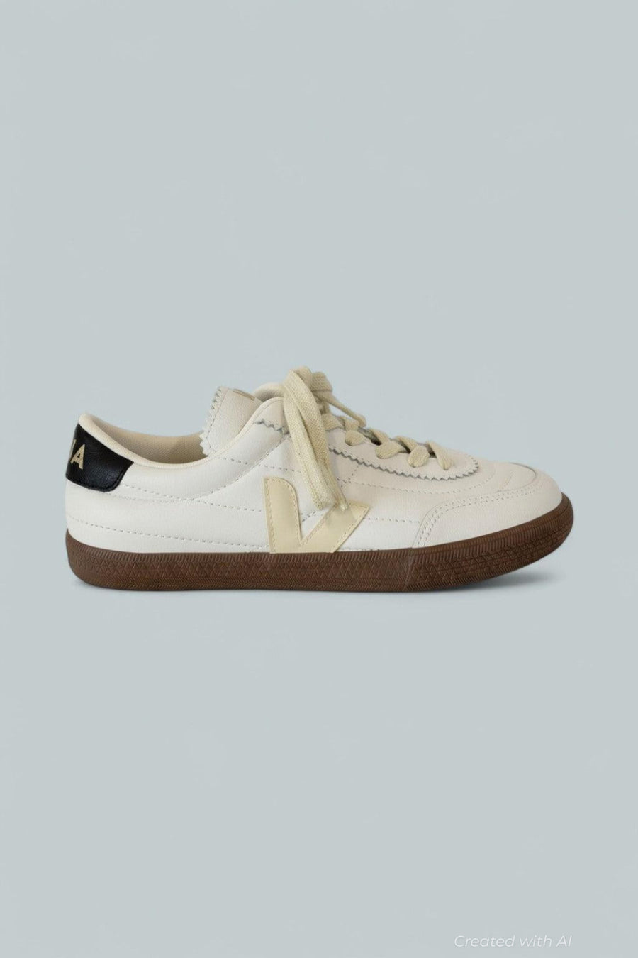Panenka Leather Trainers - Gray - Sneaker