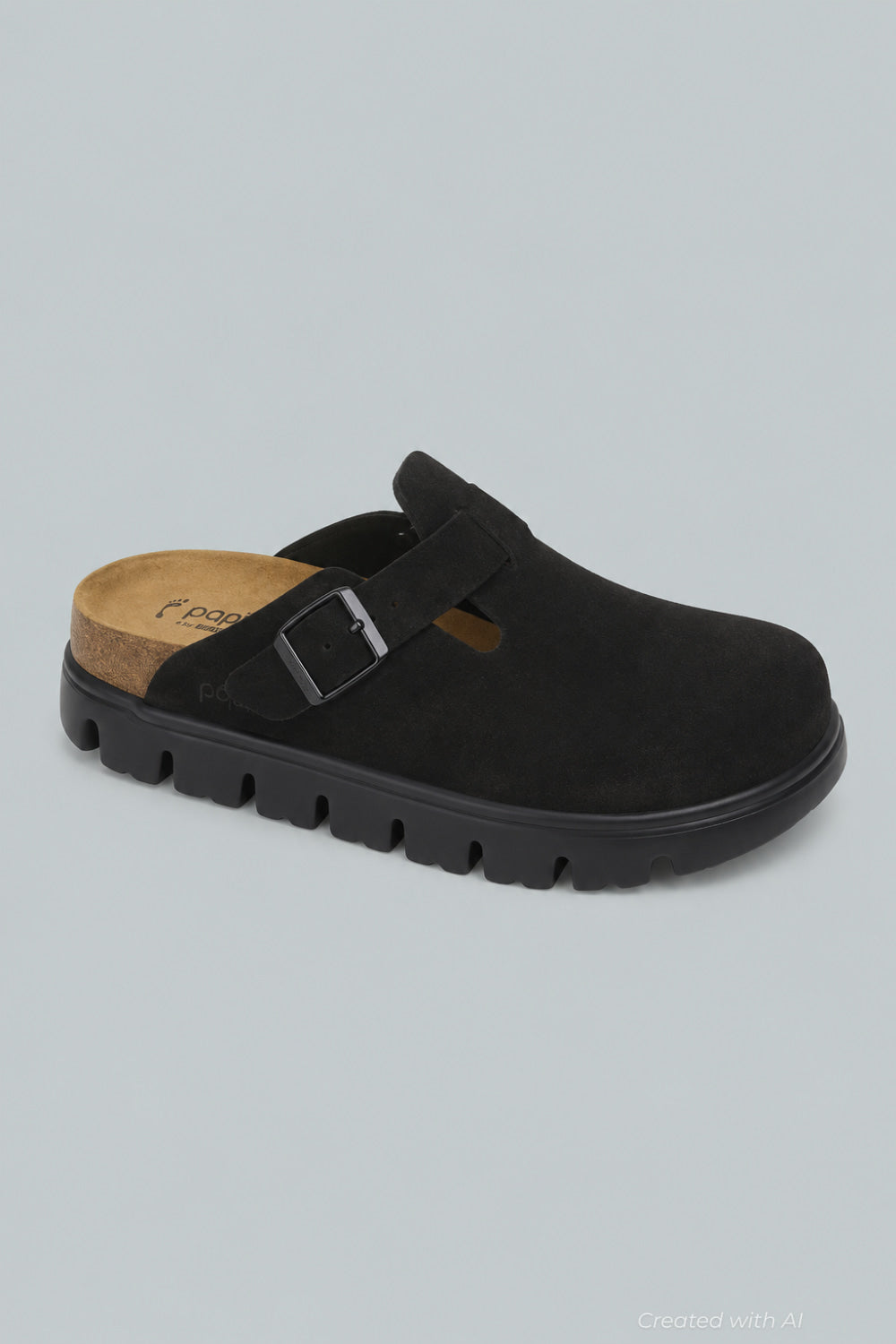 Papillio Boston Women’s Chunky Clogs - Black - 6 - Clog