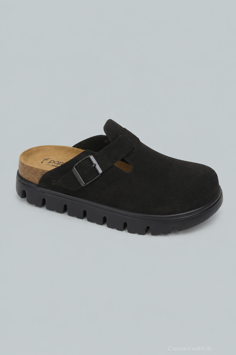 Papillio Boston Women’s Chunky Clogs - Black - 6 - Clog