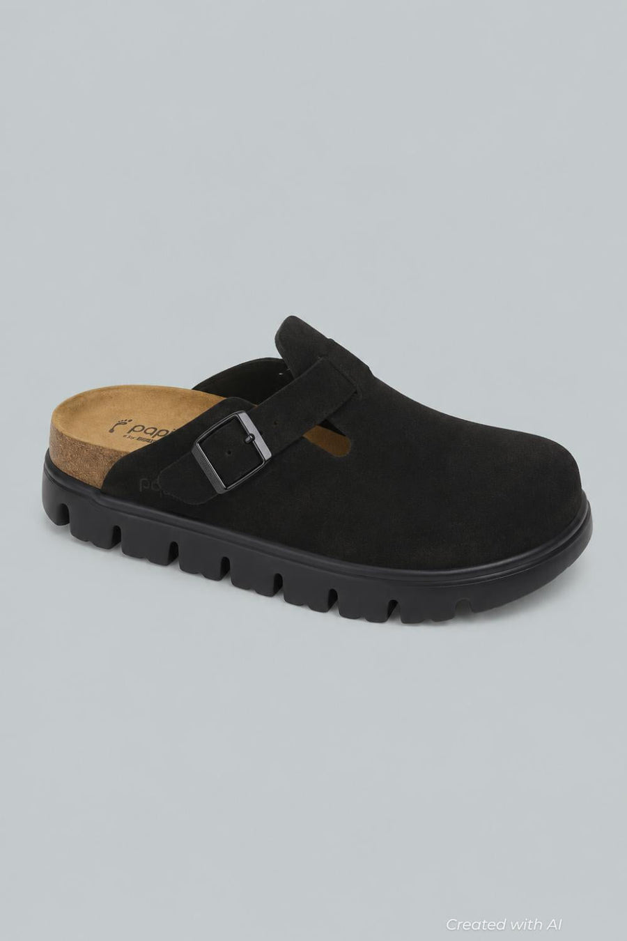 Papillio Boston Women’s Chunky Clogs - Black - 6 - Clog