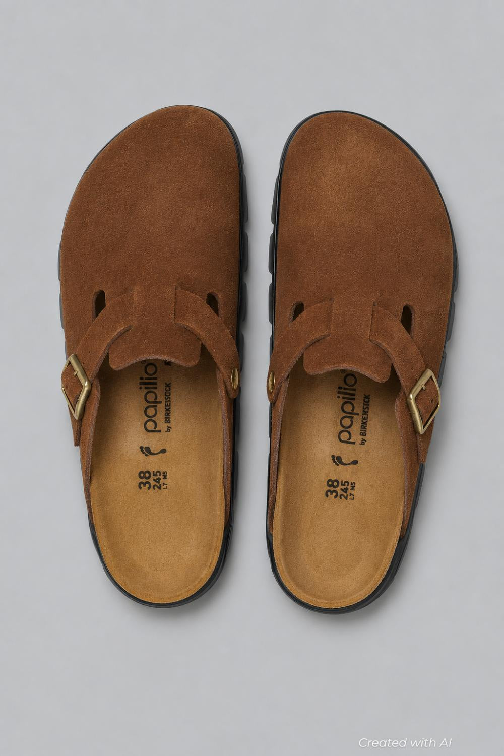 Papillio Boston Women’s Chunky Clogs - Tea - Clog