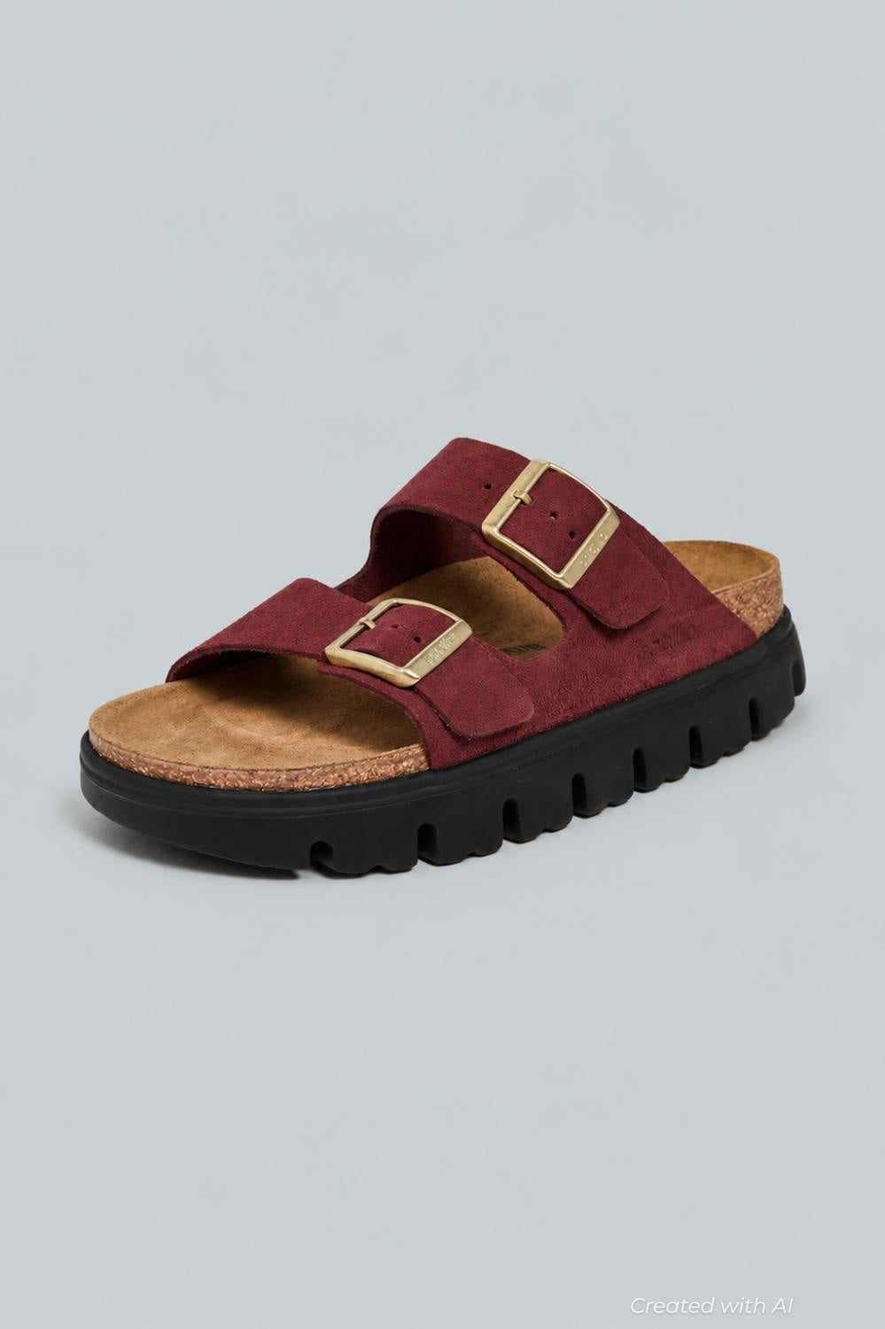 Papillio Women’s Arizona Chunky Platform Sandals - Zinfandel - Sandal