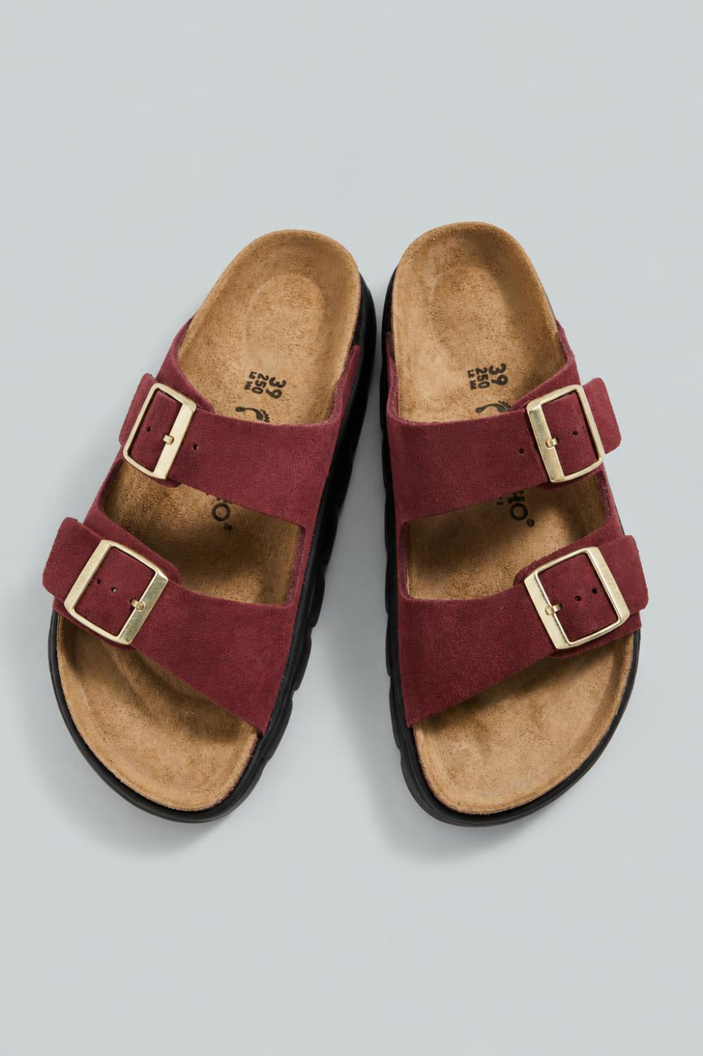 Papillio Women’s Arizona Chunky Platform Sandals - Zinfandel - Sandal