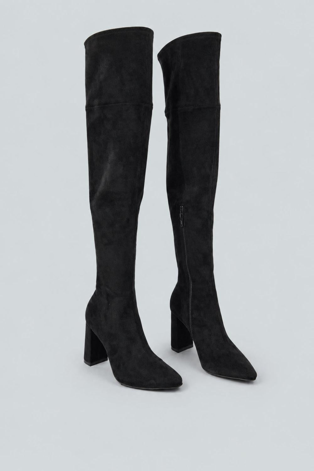 Parisah 2 Boots - Black Suede - 7.5 - Boots