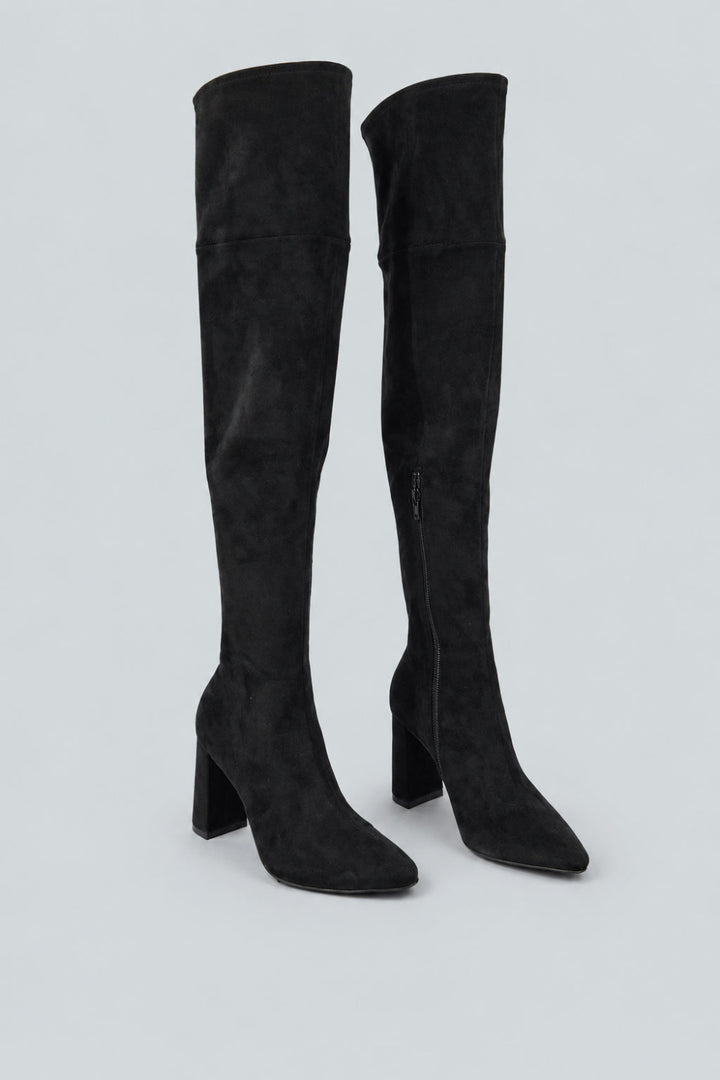 Parisah 2 Boots - Black Suede - 7.5 - Boots