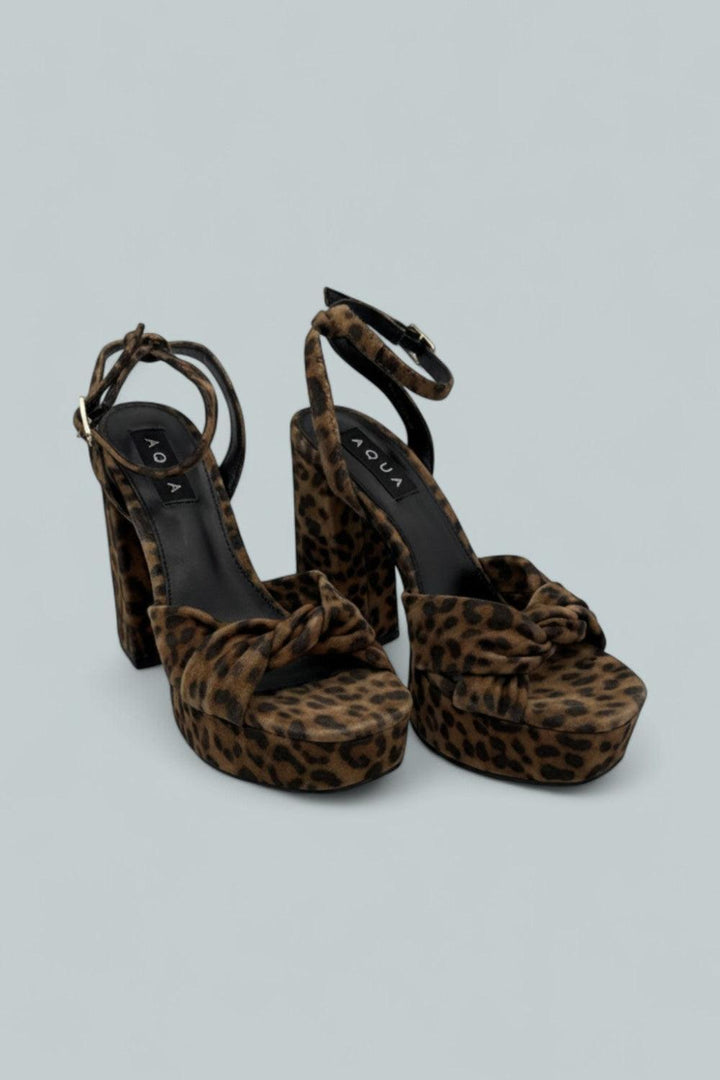 Pasha Sandals - Leopard - Sandals