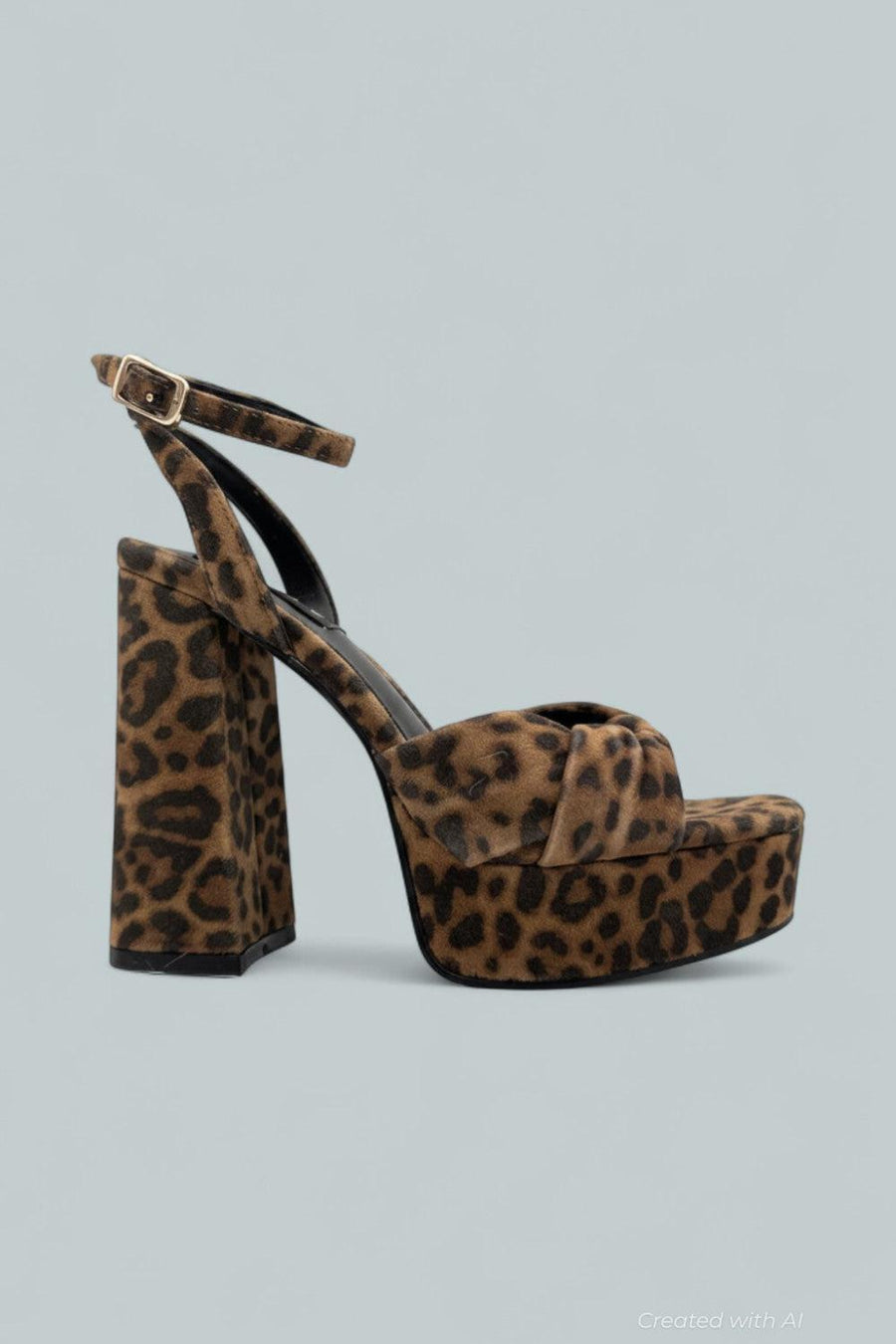 Pasha Sandals - Leopard - Sandals