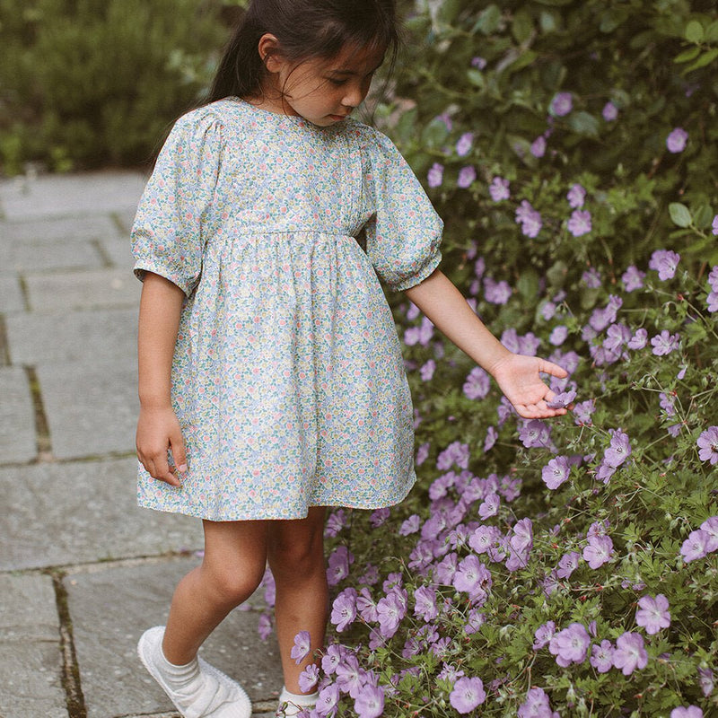 Kids Pat A Cake Dress - Astrid Niva Liberty Print