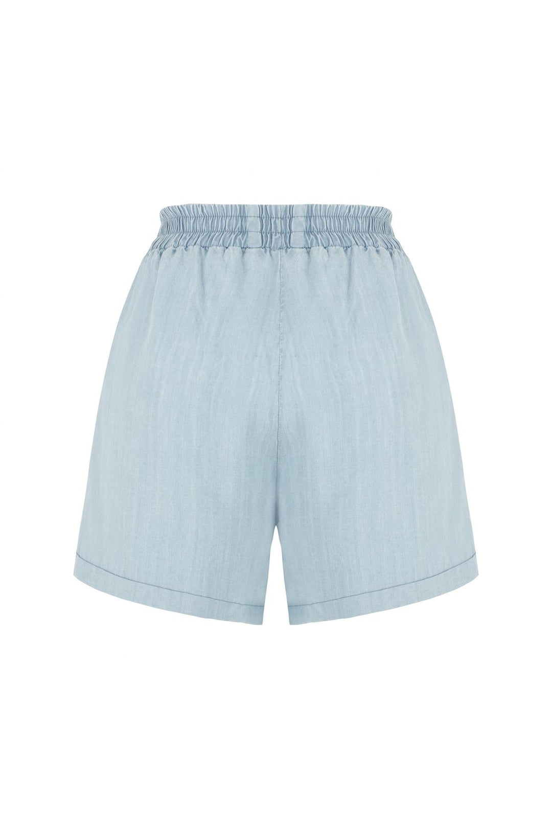 Cargo Pocket Mini Shorts - Light Blue