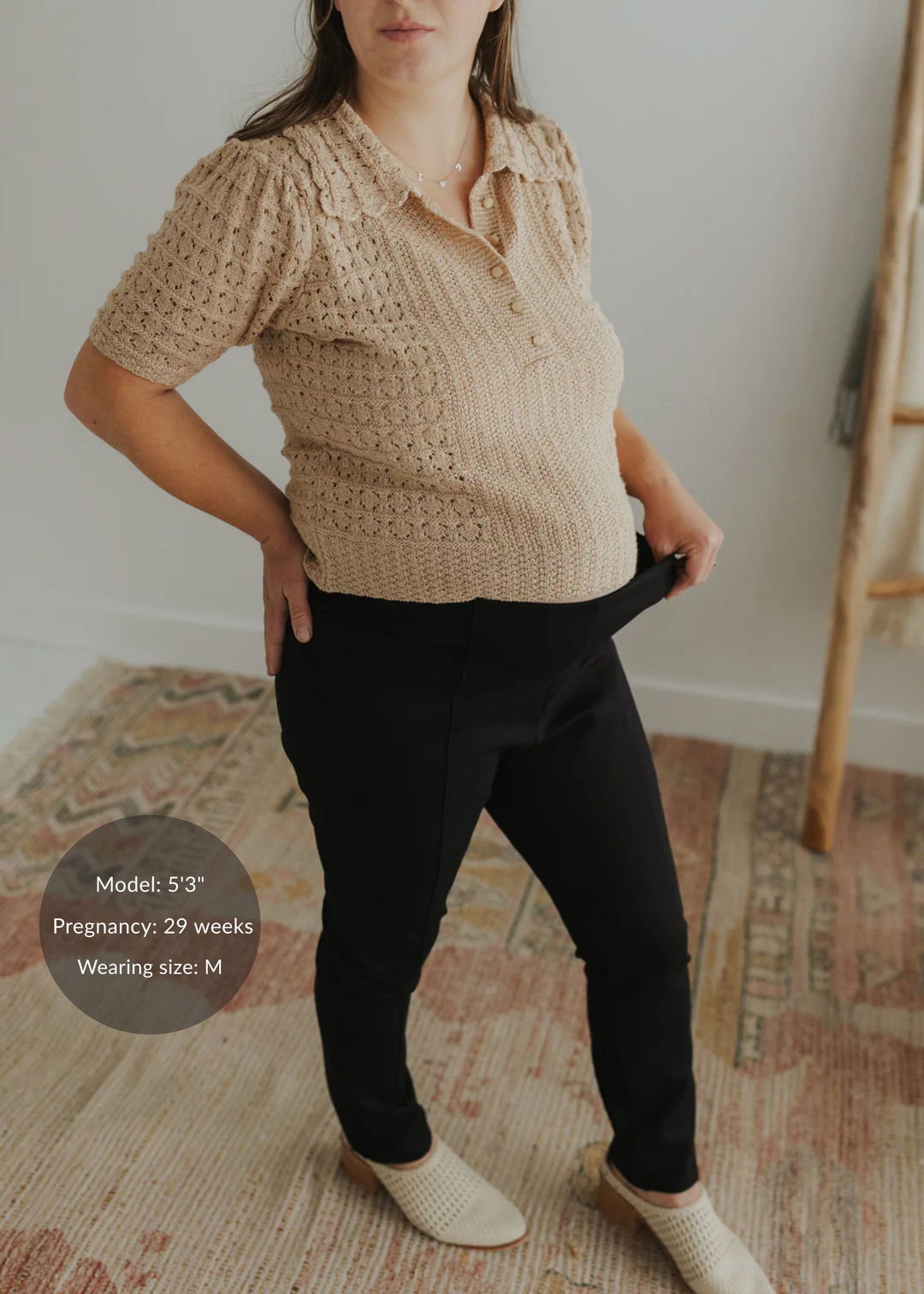 The Dressy Stretch Pant - Black