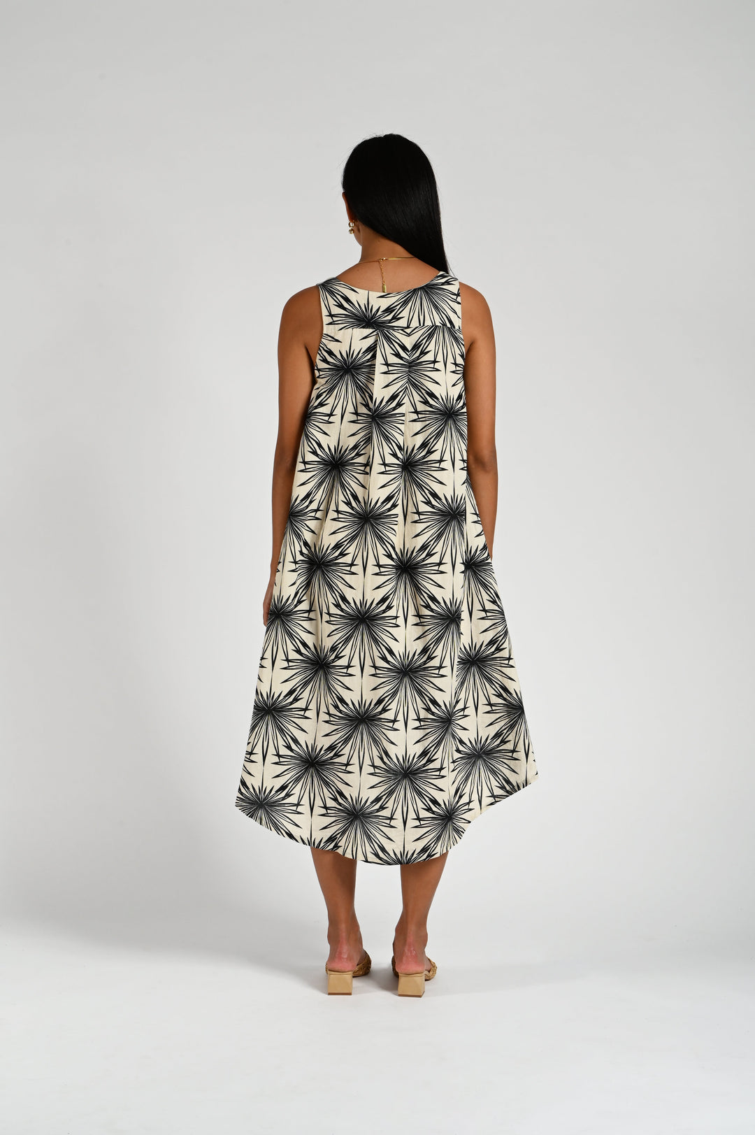 Cora Midi - Natural Palm