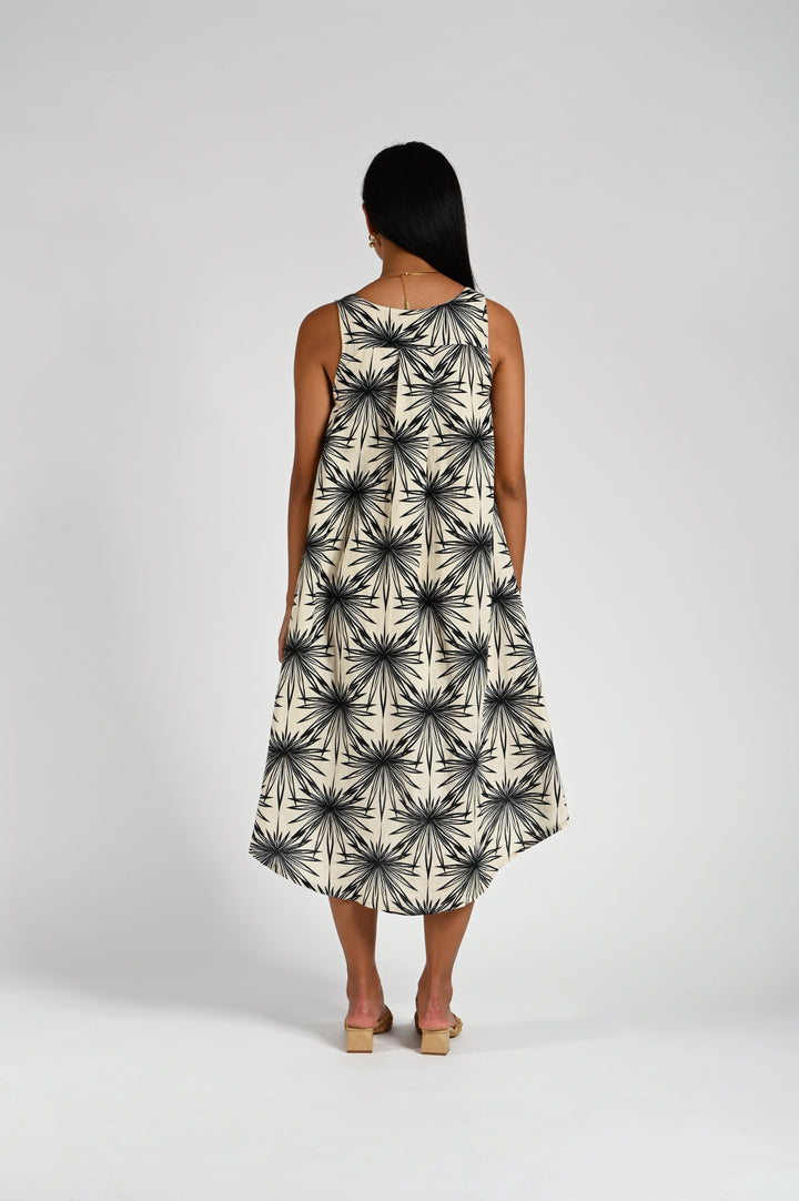 Cora Midi - Natural Palm