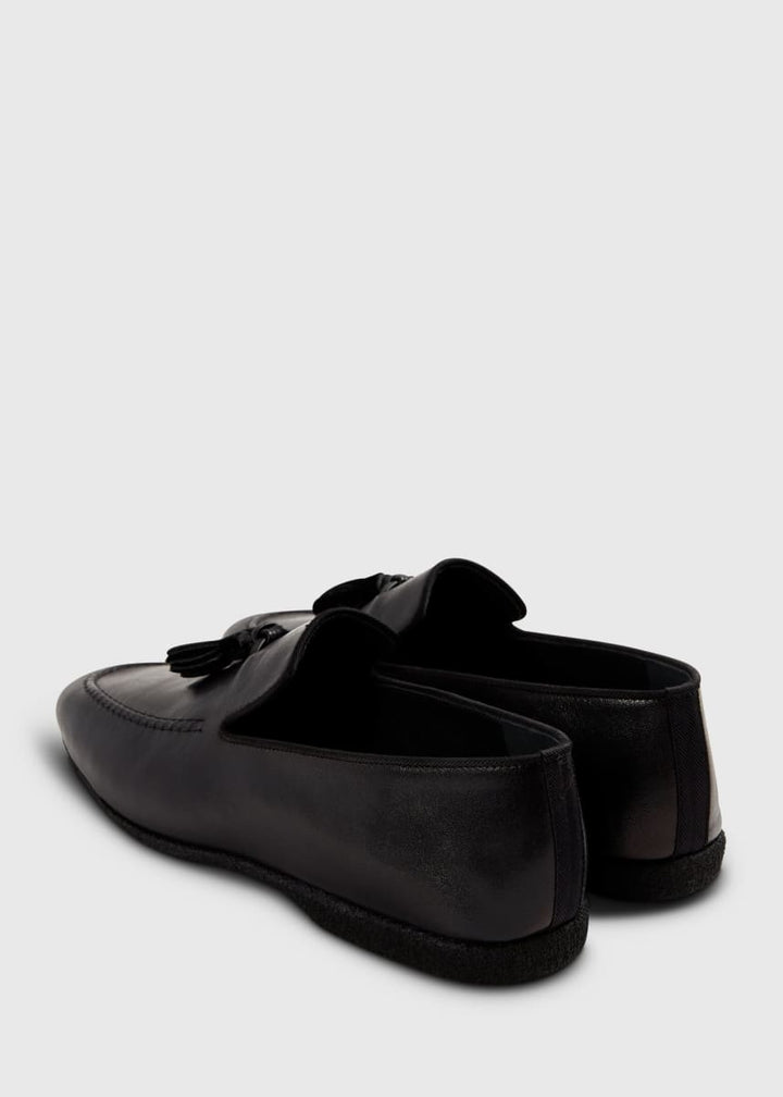 Hope Leather Slip-On - Black