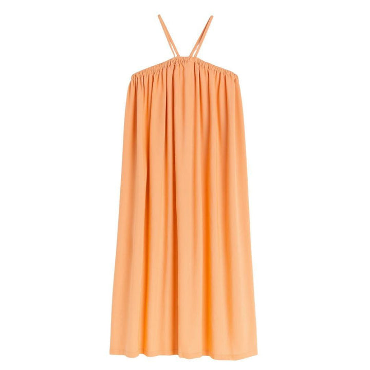 Peach Summer Halter - Peach - Dresses