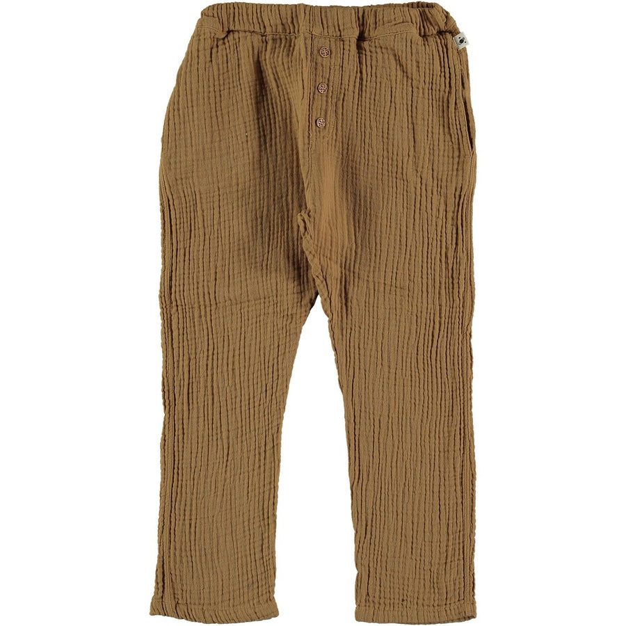 Kids Organic Cotton Gauze Pants - Peanut Pants My Little Cozmo 