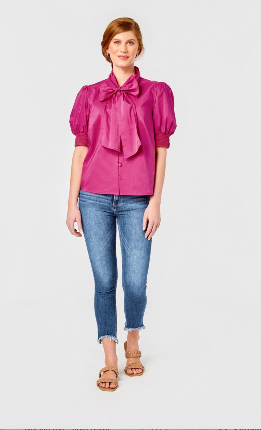 Peggy - Bougainvillea Pink - Blouse