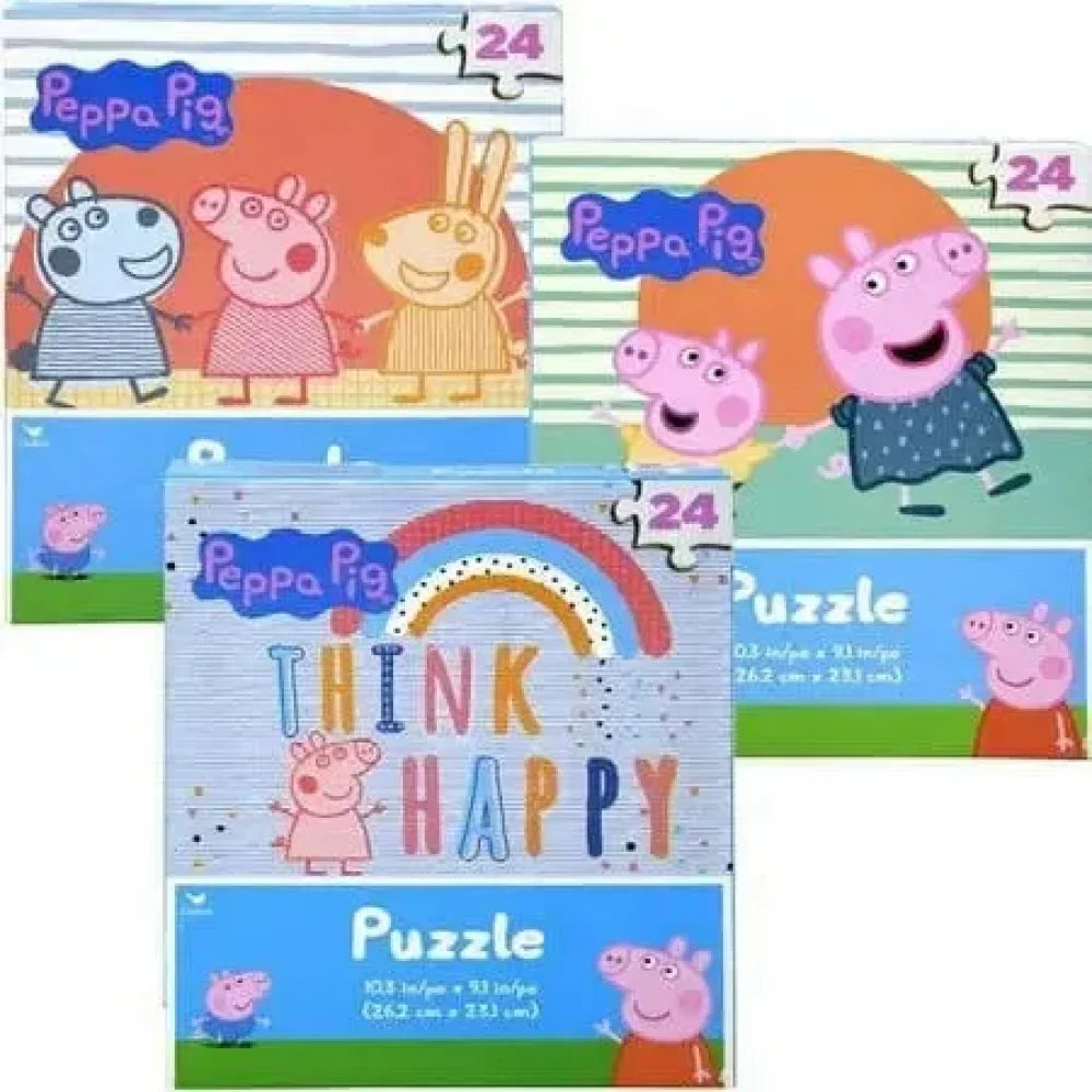 Peppa Pig Premier Puzzle - 3 Pack - One Size - Puzzle