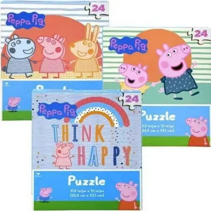 Peppa Pig Premier Puzzle - 3 Pack - One Size - Puzzle