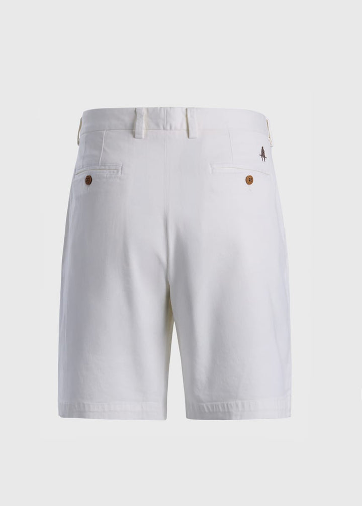 Cotton Twill Logo Short - Stone