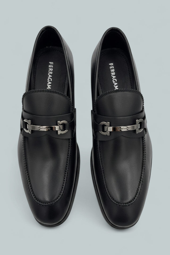 Bentley Doupont Lux Leather Bit Loafers - Nero