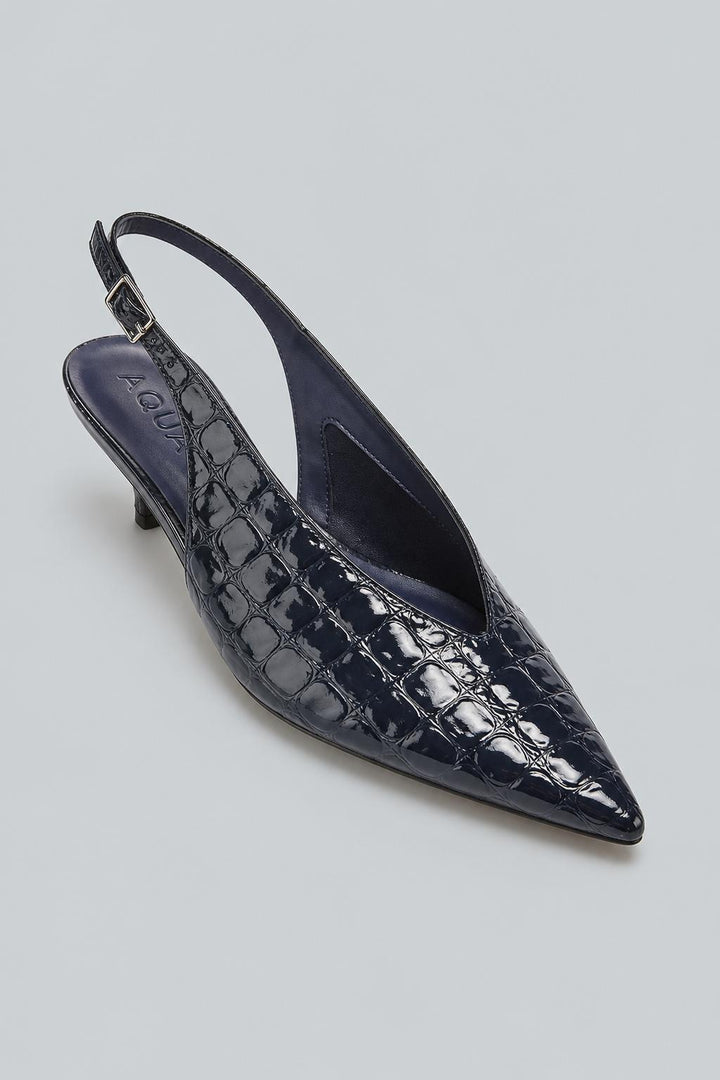 Women's Gabby Pumps Exclusive - Black Croc