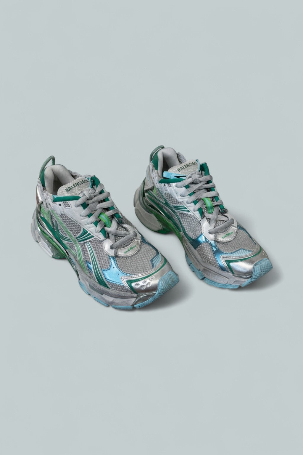 Men's Runner Sneakers - Gris Fonce