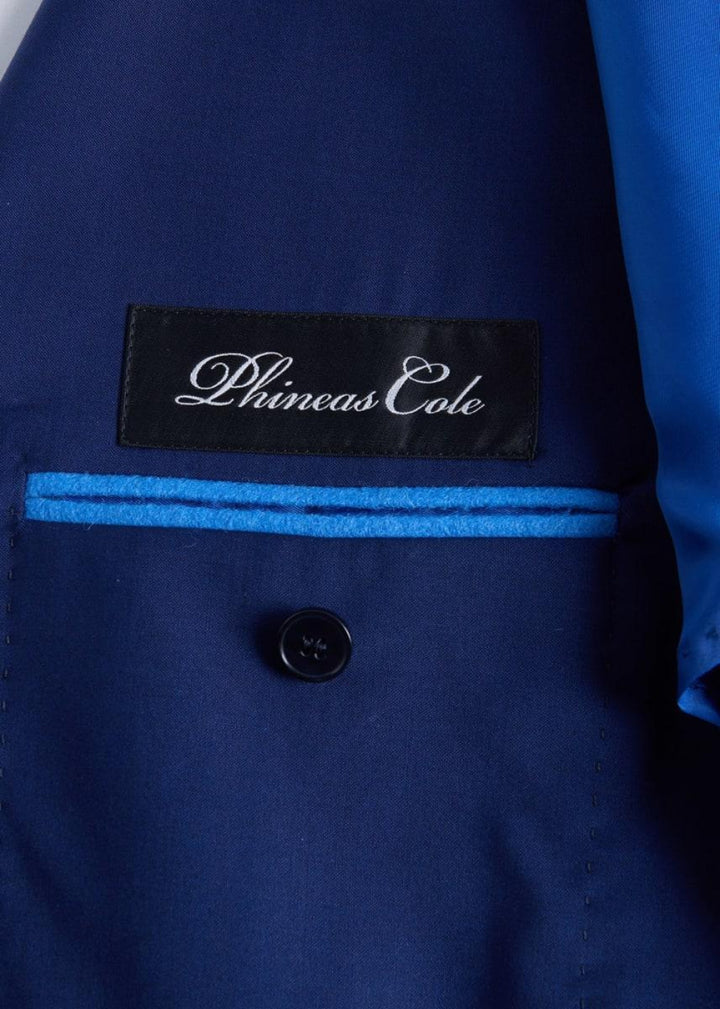 Phineas Cole, All Year Wool Suit - Royal Blue - 42 (Tall) - Suit