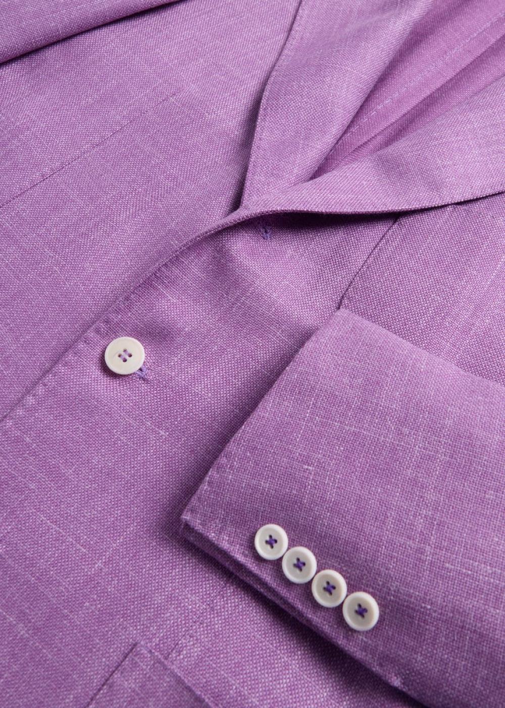 Phineas Cole Hopsack Jacket - Lavender - Blazer
