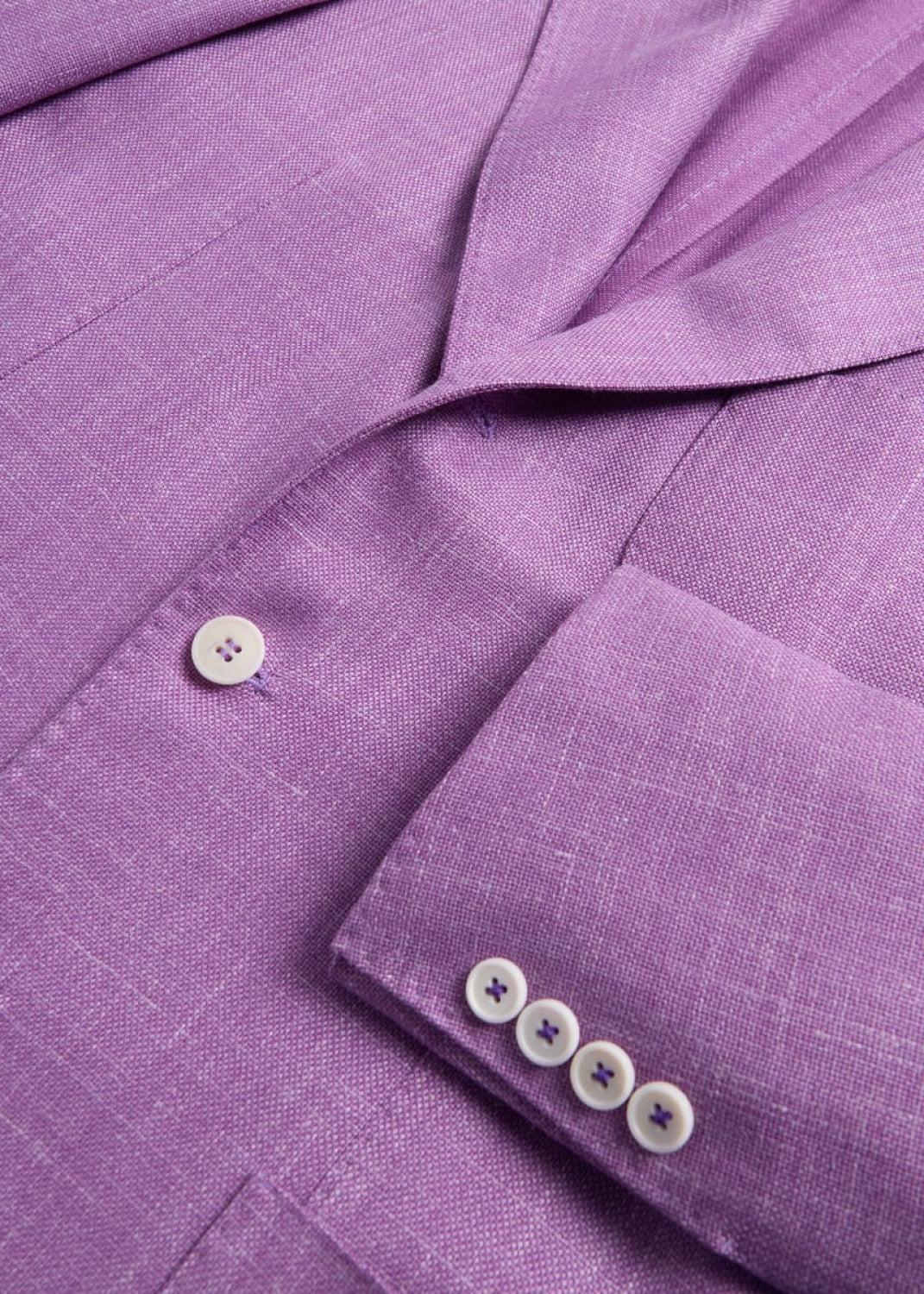 Phineas Cole Hopsack Jacket - Lavender - Blazer