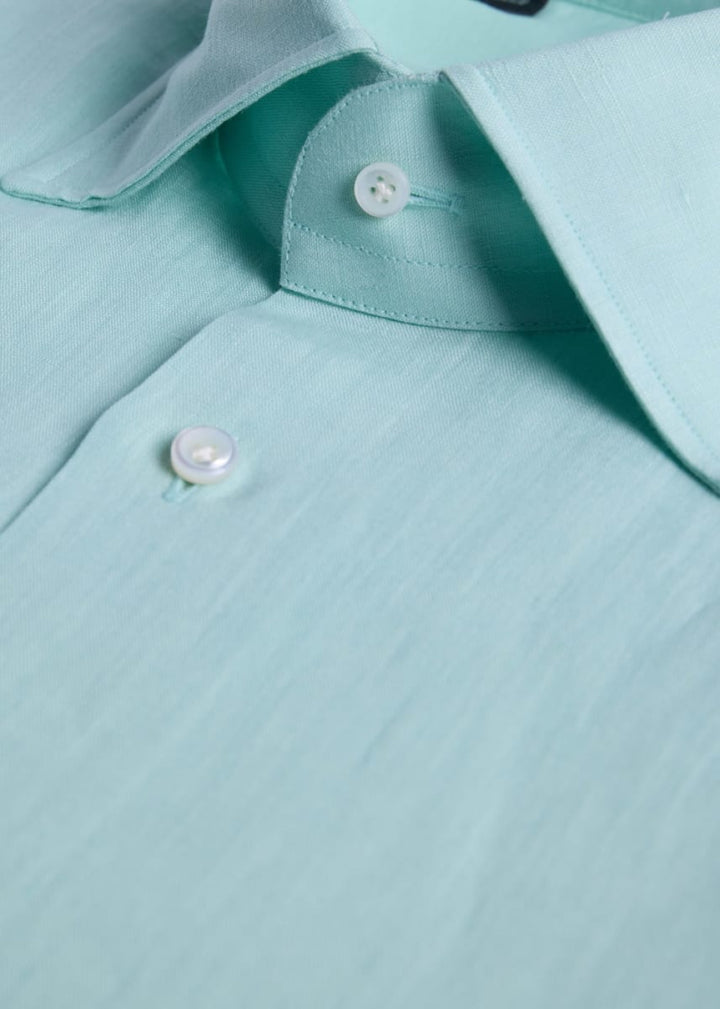 Phineas Cole - Mint - Collared Shirt
