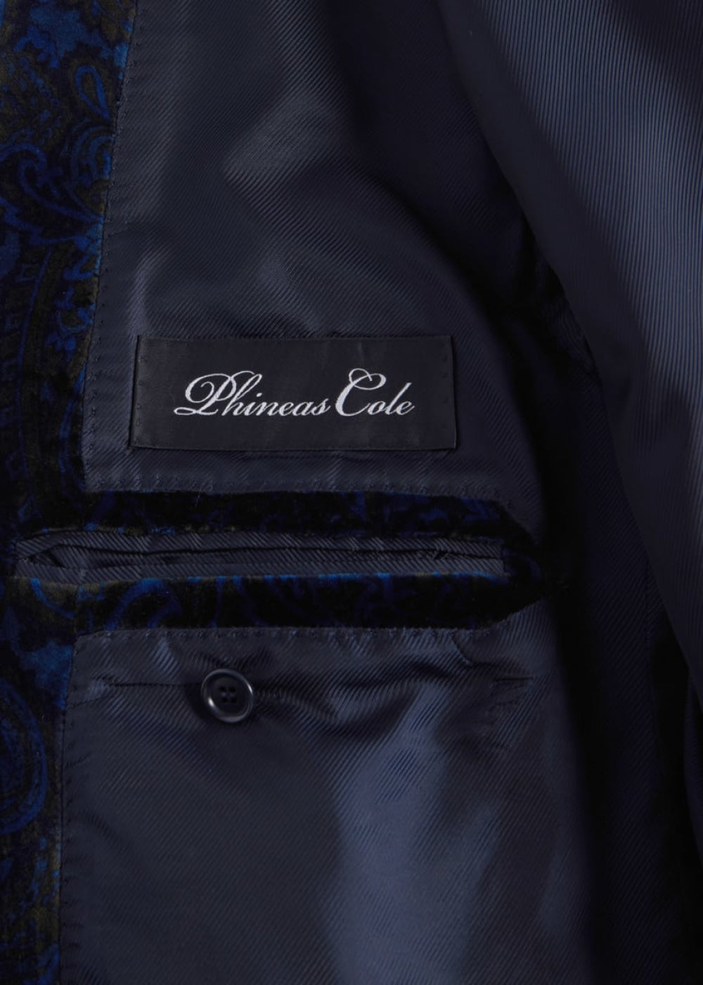 Phineas Cole - Navy/Multi - 36 - Blazer