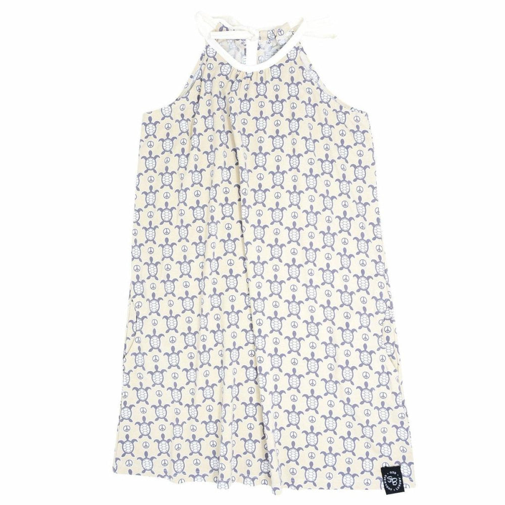 Pillowcase Pocket Dress - Peaceful Turtle - Dresses