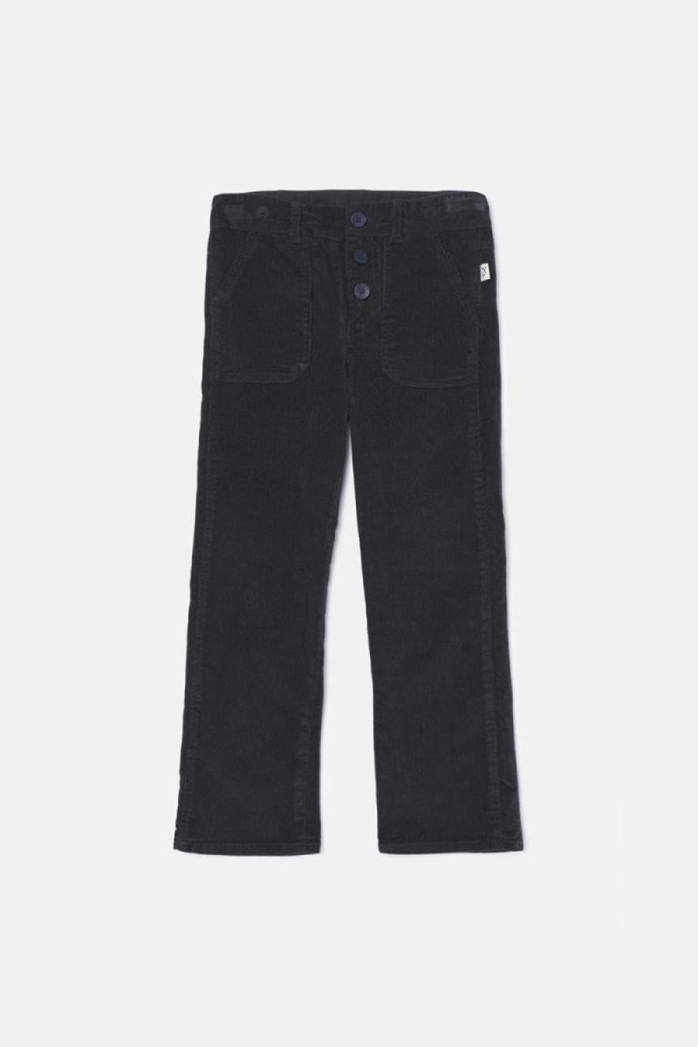 Pinwale Corduroy Flared Pants - Dark Grey - 2Y - Pants