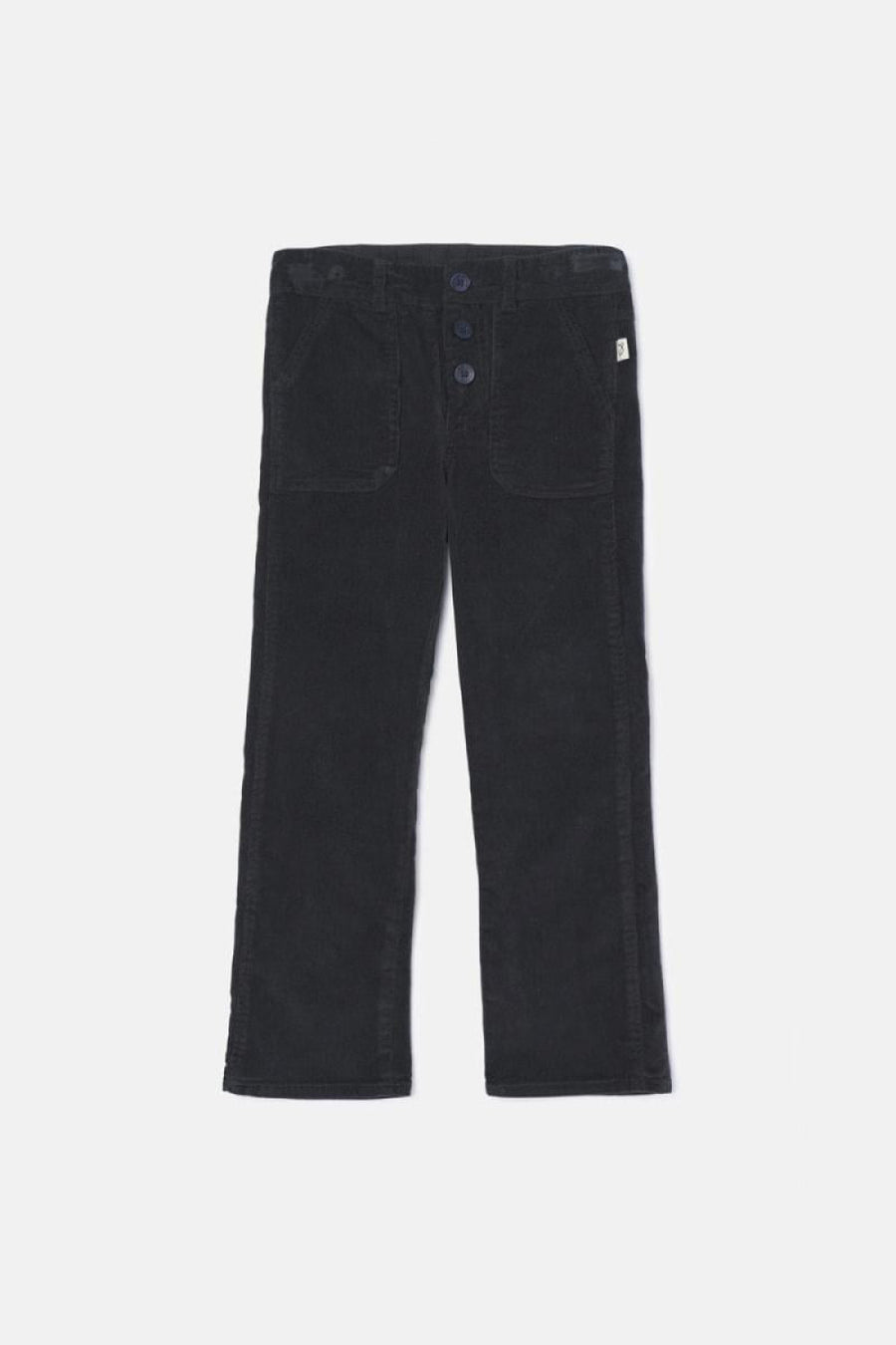 Pinwale Corduroy Flared Pants - Dark Grey - 2Y - Pants