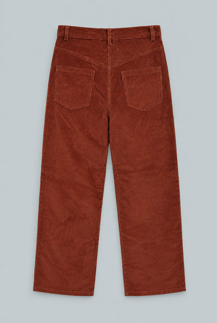 Corduroy Pant - Rust