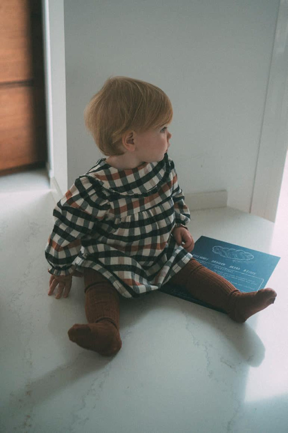 Plaid Check Baby Dress - Unique - 6M - Dresses