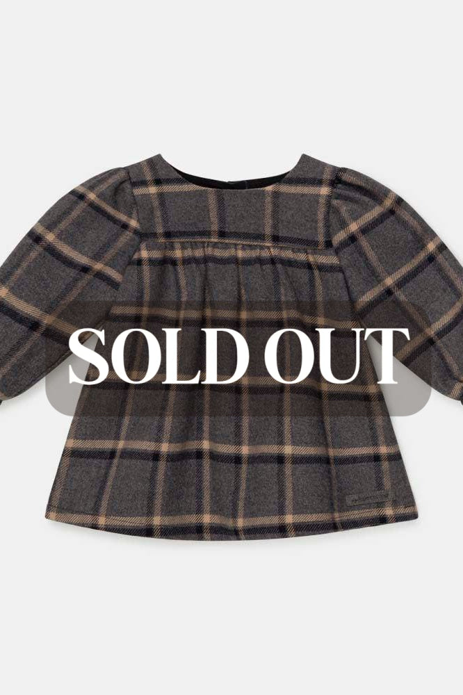 Plaid Flannel Baby Dress - Unique - Dresses