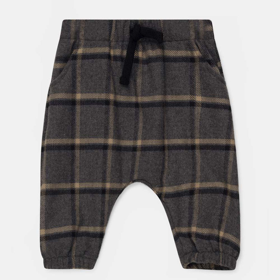 Plaid Flannel Baby Pants - Unique - 6M - Pants