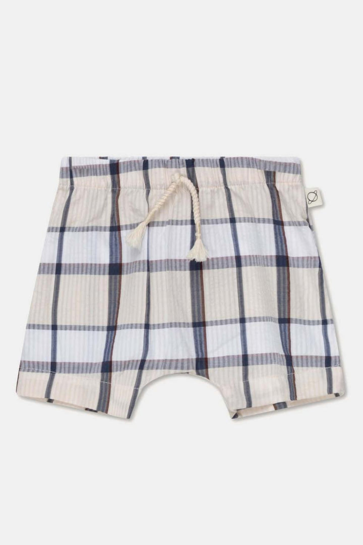 Plaid seersucker baby shorts - Unique - 6M - Shorts